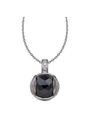Argent Collier avec pendentif ZH-4572