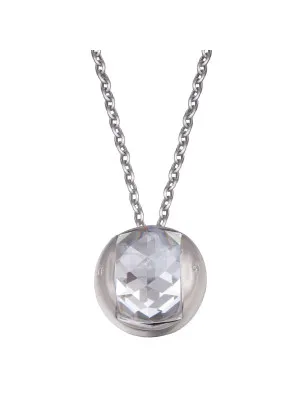 Argent Collier avec pendentif ZH-4573