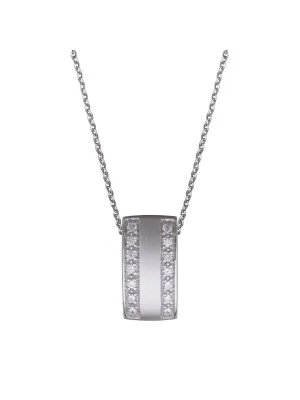 Argent Collier avec pendentif ZH-4575