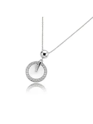 Argent Pendentif avec Chaine ZH-4582
