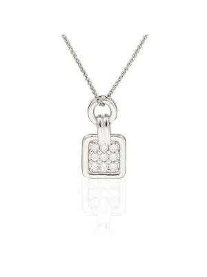 Argent Collier avec pendentif ZH-4599