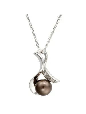 Argent Pendentif avec Chaine ZH-4609