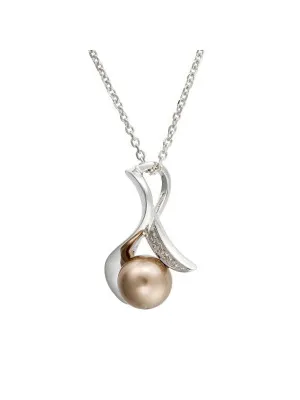 Argent Pendentif avec Chaine ZH-4610