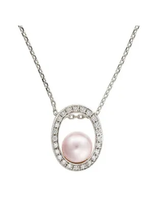 Argent Collier avec pendentif ZH-4615