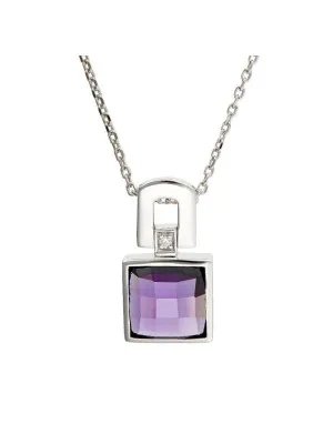 Argent Pendentif avec Chaine ZH-4617