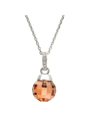 Argent Collier avec pendentif ZH-4622