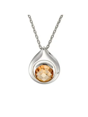 Argent Pendentif avec Chaine ZH-4626
