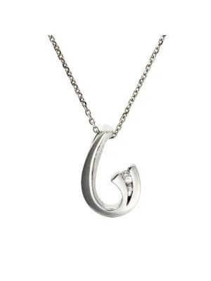 Argent Pendentif avec Chaine ZH-4631