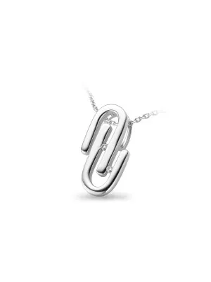 Argent Collier avec pendentif ZH-4638