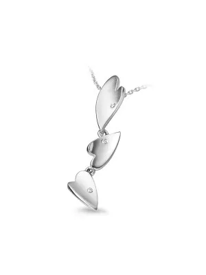 Argent Collier avec pendentif ZH-4658