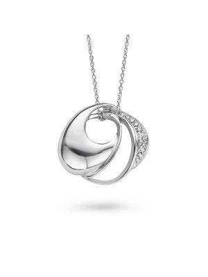 Argent Collier avec pendentif ZH-4674