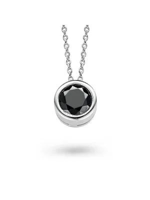 Argent Collier avec pendentif ZH-4684