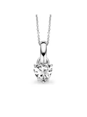 Argent Collier avec pendentif ZH-4691