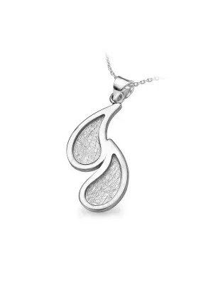 Argent Collier avec pendentif ZH-4699