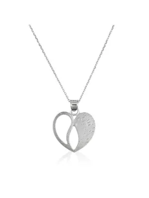 Argent Collier avec pendentif ZH-4701