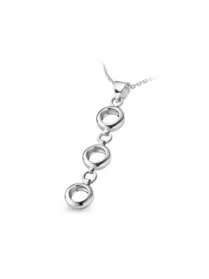 Argent Collier avec pendentif ZH-4703