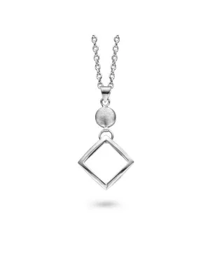 Argent Collier avec pendentif ZH-4708