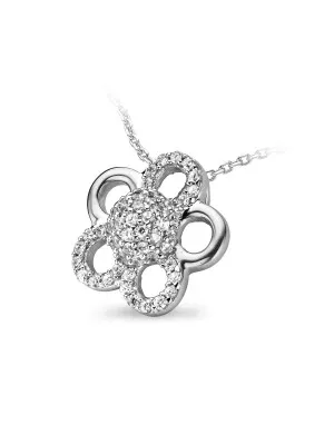 Argent Collier avec pendentif ZH-4731