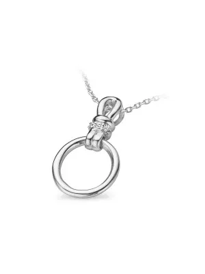 Argent Collier avec pendentif ZH-4746