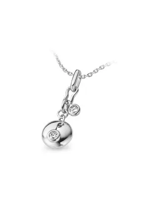 Argent Collier avec pendentif ZH-4759