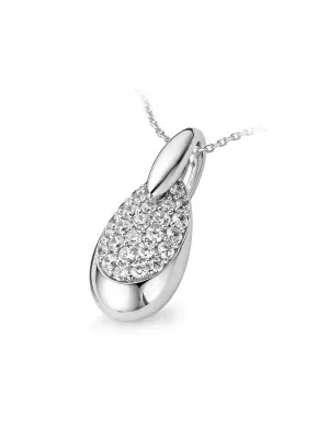 Argent Collier avec pendentif ZH-4771