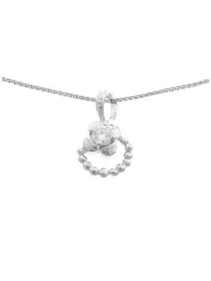 Argent Collier avec pendentif ZH-4850