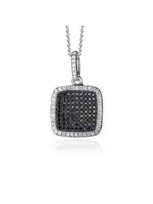 Argent Collier avec pendentif ZH-4879