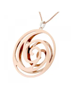 Argent Collier avec pendentif ZH-6010