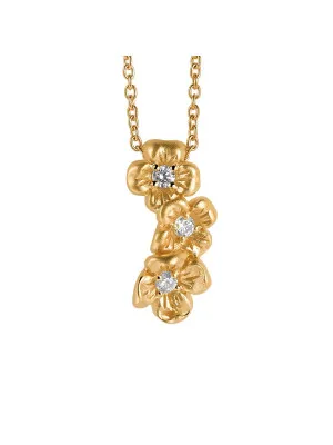 Argent Collier avec pendentif ZH-6018/2