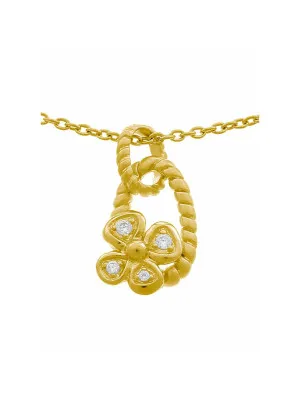 Argent Collier avec pendentif ZH-6020/2