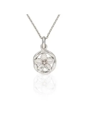 Argent Collier avec pendentif ZH-6029