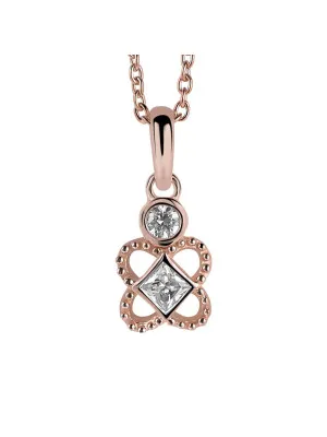 Argent Collier avec pendentif ZH-6032/1