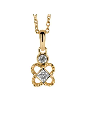 Argent Collier avec pendentif ZH-6032/2