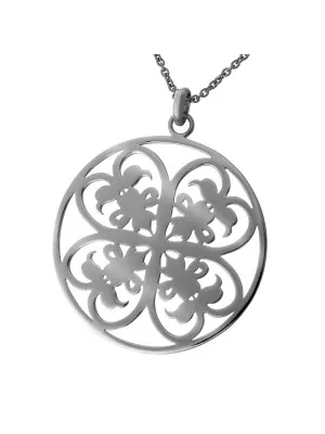 Argent Collier avec pendentif ZH-6035/3