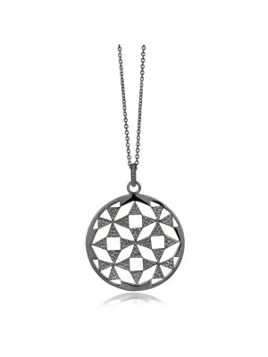 Argent Collier avec pendentif ZH-6037/2