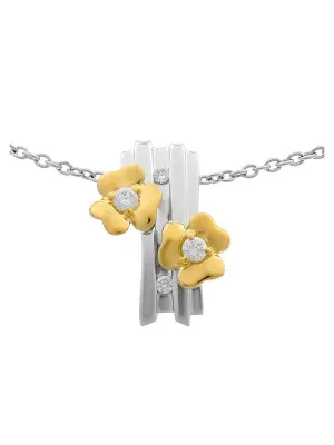 Argent Collier avec pendentif ZH-6039/1