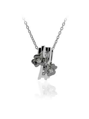 Argent Collier avec pendentif ZH-6039/2