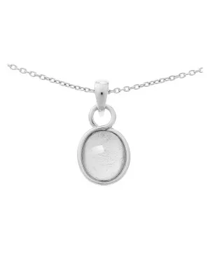 Argent Collier avec pendentif ZH-6040