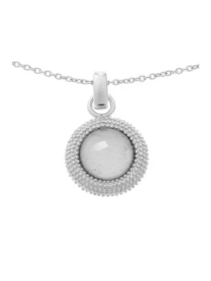Argent Collier avec pendentif ZH-6041