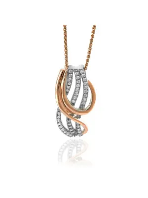 Elsia Argent Collier avec pendentif ZH-7027