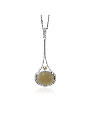 Felicia Argent Collier avec pendentif ZH-7046