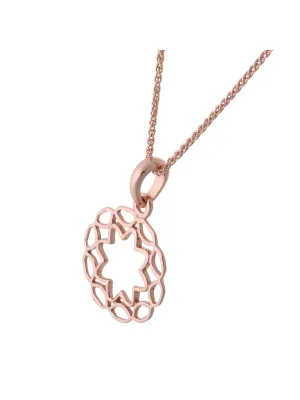 Jasmine Argent Collier avec pendentif ZH-7076/1
