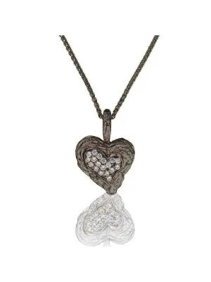 Hazel Argent Collier avec pendentif ZH-7082/2