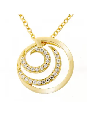 Elaine Argent Collier avec pendentif ZH-7084/2