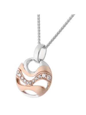 Elvina Argent Collier avec pendentif ZH-7085/1