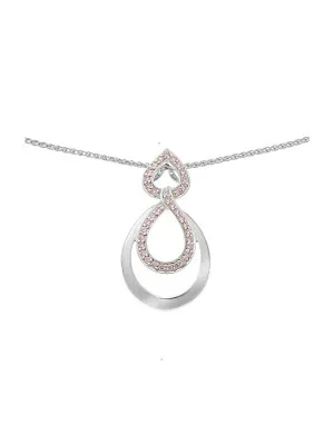 Amber Argent Collier avec pendentif ZH-7092