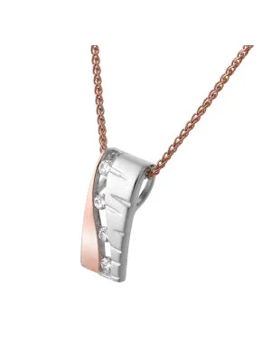 Lova Argent Collier avec pendentif ZH-7093