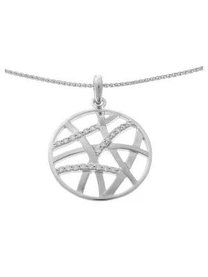 Amabella Argent Collier avec pendentif ZH-7098