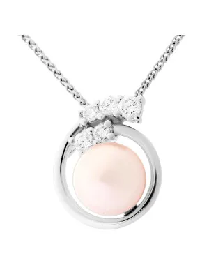 Alanna Argent Collier avec pendentif ZH-7117