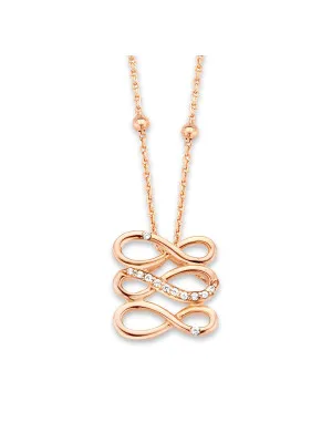 Argent Collier avec pendentif ZH-7123/RG